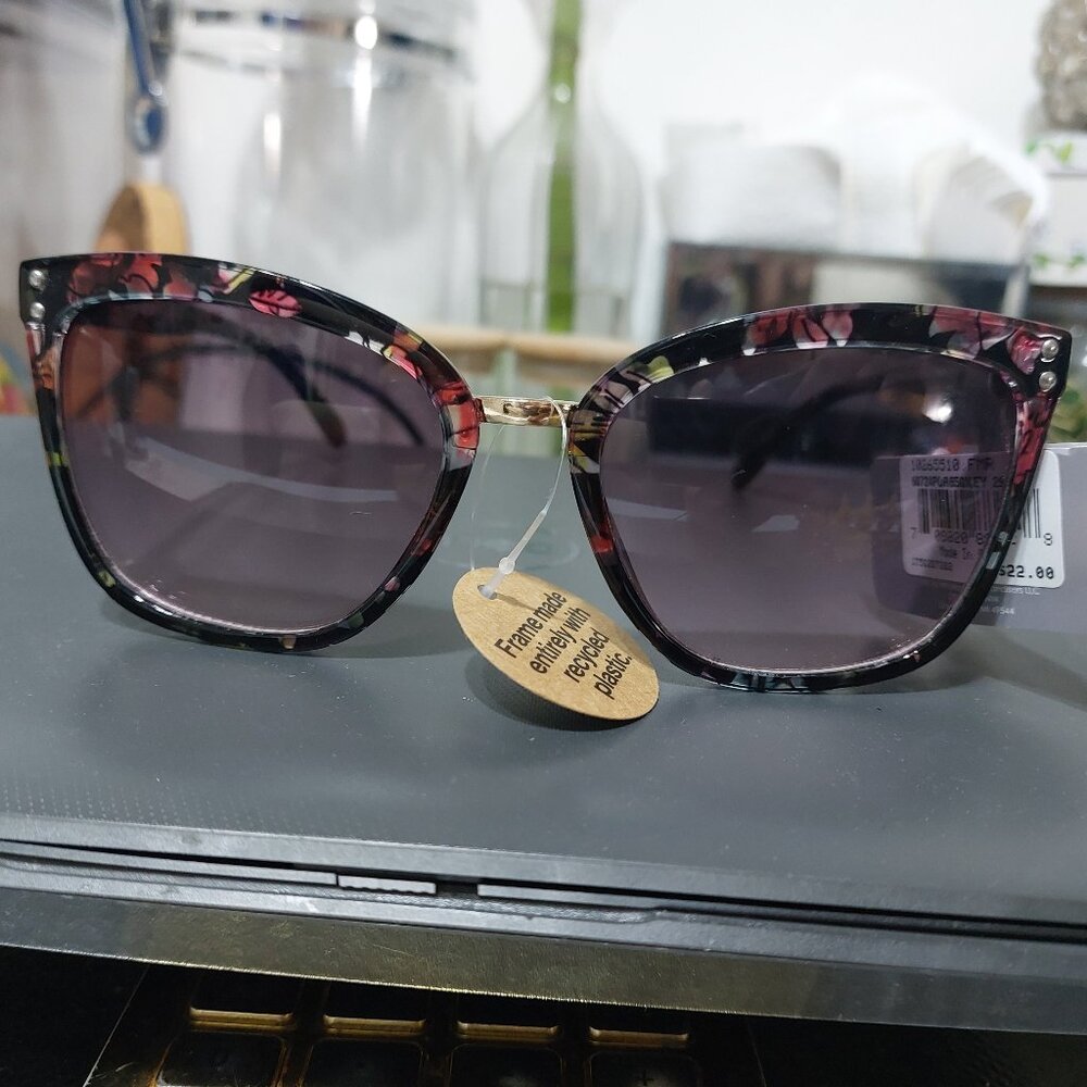 Beautiful Floral Frame Sunglasses FALLS CREEK Sunglasses NS0823 Beautiful Trend